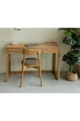 2K Wood Design Ahşap Tek Çekmece Modern Stil Çalışma Masası - 1