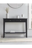 One Design Dresuar Ahşap Dresuar Konsol Masif Konsol Dresuar 86X110X27 - 2