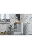 Esyah Ahşap -Mutfak Adası, Ada Mutfak, Çok Amaçlı Mutfak Dolabı, Mutfak Masası, Bar Masası - 3
