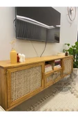 ŞafakMobilya Ahşap doğal hazeranlı çam masif tv ünitesi - 4