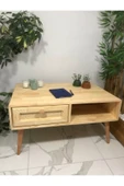 Edgo Ahşap Hazeranlı Orta Sehpa - 1