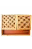 Woodbackproduct Masif Ahşap Retro Çok Amaçlı Dolap - 1