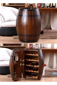 Masifart Fıçı Kapaklı Mini Bar - 1