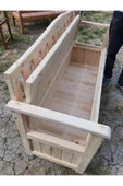 Buğlem Wood Lüks Sağlam  160X45Cm -Sandıklı Bahçe Teras Koltuk Sedir - 6