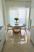PUCCİ HOME Kayın Ağacı 4 Kişilik Yemek Masa Sandalye Takımı - 2