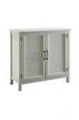 One Design Beyaz Ahşap Dolap Masif Ahşap Kapaklı Dolap 80X80X35 - 2