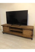 ISIKLARWOOD Doğal Ahşap Tv Ünitesi 160-60-40 thumbnail 3