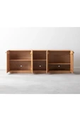 One Design Tv Ünitesi Tv Konsolu Masif Ahşap Tv Ünitesi - 4
