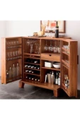 Şafakmobilya Ahşap Masif Çok Amaçlı Bar Dolabı thumbnail 1