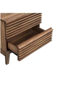 One Design Komodin 2 Çekmeceli Ahşap Komodin 2 Çekmeceli Pikap Sehpası - 5