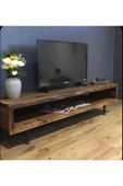 Brady Mobilya Ark 120cm Doğal Masif Ahşap Tv Sehpası Ünitesi Yaşam Ünitesi Dresuar - 1