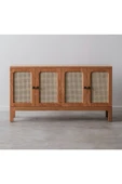 One Design Masif Çam Ve Ladin Ahşap Konsol 120Cm - 1