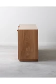 One Design Tv Ünitesi Tv Konsolu Masif Ahşap Tv Ünitesi - 5