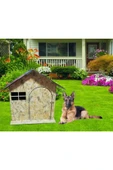 Uzmanahsap58 Büyük Boy Köpekler İçin Ahşap Köpek Kulübesi - 2