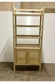 One Design Kitaplık Ahşap Dolap Ve Raf Dosya Dolabı Ve Rafı Vitrin Ahşap Kitaplık - 4