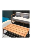 Woodyclass A1 Luxe Doğal Ahşap Masa  - Bahçe - Outdoor - Salon - Ofis - Sedir - Coffee Table - Loca - Beach - 2
