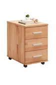 One Design Tekerlekli Ofis Dolabı Çekmeceli Stand Tekerlekli Ahşap Ofis Dolabı - 1