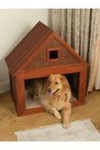 Sofa Mimarlık Ahşap Büyük Irk Lüx Köpek Evi - 3