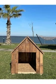 Sevinç Ticaret Ahşap Büyük Boy Köpek Kulübesi Dış Mekan Köpek Kulübesi - 2