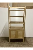 One Design Kitaplık Ahşap Dolap Ve Raf Dosya Dolabı Ve Rafı Vitrin Ahşap Kitaplık - 3