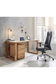 One Design Tekerlekli Ofis Dolabı Çekmeceli Stand Tekerlekli Ahşap Ofis Dolabı - 4