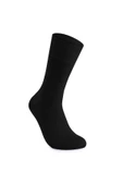 Elchee wear  Vegan Ve Organik Bambu Unisex Soket Siyah Çorap 6'lı thumbnail 2
