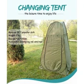 Kamp Alanı Duş Giyinme Wc Çadırı Fotoğrafcı Prova Kabini 190x120x120 - 3