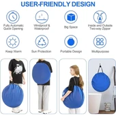 Otomatik Kamp Giyinme Çadırı - 3