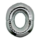 Gümüş Rengi Folyo Harf Balon 1 Metre - 1