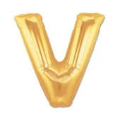 Altın Sarısı Folyo Harf Balon 1 Metre - 1