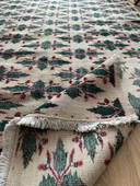 192x273 cm El Yapımı Büyük Halı, Oversize Türk Kilimi, Boho Tarzı Halı, Dekoratif Vintage Doğal Halı - 6