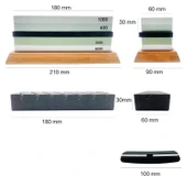 7 Parçadan Oluşan Yüksek Kaliteli Profesyonel Bıçak Bileme Seti - 5