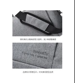 Cbtx Oumaantu 020 Oxford Kumaş Laptop Omuz Çantası Wine 13-14 İnç Kırmızı - 5