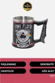 Deluxe Tasarım Dekoratif Estetik Armağan Sevgili Dost Paslanmaz Çelik Pink Floyd Kupa 12*15 cm - 2