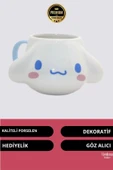 Deluxe Tasarım Dekoratif Estetik Armağan Sevgili Dost Aşk Arkadaş Porselen Cinnamoroll Kupa Bardak - 2