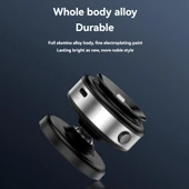 Elektirikli Vakum Magsafe Uyumlu Döner Kafalı Araç İçi Telefon Tutucu (Zeminler İçin De Olur) M12 - 5