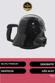 Deluxe Tasarım Dekoratif Estetik Armağan Sevgili Dost Aşk Arkadaş Porselen Star Wars Kupa Bardak - 2