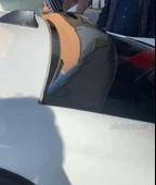 Renault Megane4 Arka Cam Üstü Spoiler Parlak Siyah Spoyler - 3