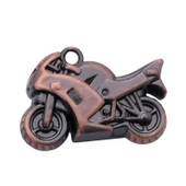 Mega Oto Market Oto Araba Anahtarlık Yarış Motoru Bakır - 1