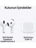 Apple AirPods 4.Nesil Anc Bluetooth Kulak İçi Kulaklık Beyaz - 3