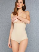 Doreanse Kadın Pamuk Toparlayıcı Korse Askılı Body 5910 - 2