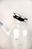 Paçi Metal Kapaklı Kare Borosilikat Yağlık - 1000 Ml - 2