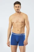 Cacharel Erkek 3'lü Boxer 1338/Lacivert-İndigo-Saks 1338/Lacivert-İndigo-Saks - 5