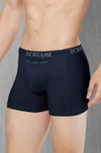 DOREANSE Lacivert Erkek Cepli %96 Pamuk Boxer 1790 - 1
