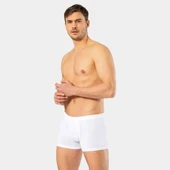 Cacharel Erkek Likralı Boxer 1335/Beyaz - 1