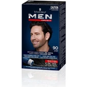 Schwarzkopf Men Perfect Erkek Saç Boyası 90 - Siyah 3 Adet - 3