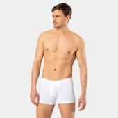 Cacharel Erkek Likralı Boxer 1335/Beyaz - 2