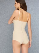 Doreanse Ten Kadın Pamuk Toparlayıcı Korse Askılı Body 5910 - 1