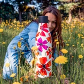 Les Artistes Paris Isı Yalıtımlı Çelik Termos 500ml Tattoo  Gri 500 ML - 9