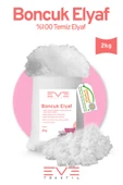 Yastık Yorgan Oyuncak Dolum Malzemesi Antialerjik Yapışmaz 1.Kalite %100 Temiz Boncuk Elyaf 2 Kg - 1